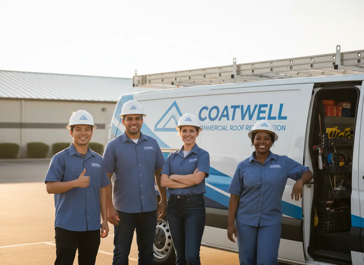 Commercial roof coating company in Offerle, KS
